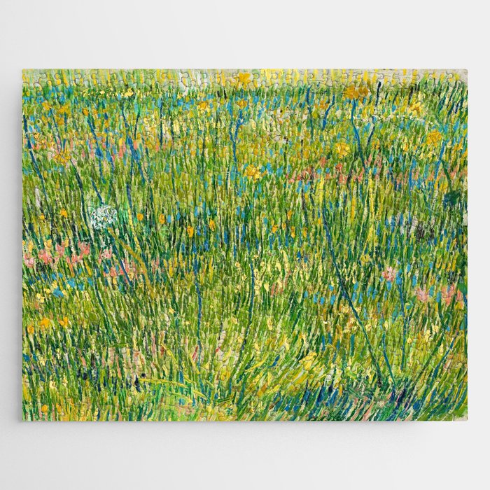 Vincent van Gogh "Patch of grass" Jigsaw Puzzle