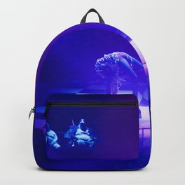 Circus Backpack | Color, Hdr, Purple, Contortionist, Blue, Digital Manipulation, Photo, Circus, Extremes, Digital 