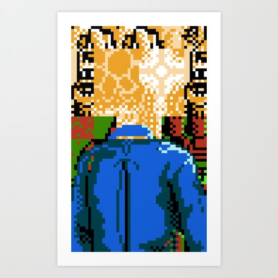My Mind Could Be Anywhere Art Print