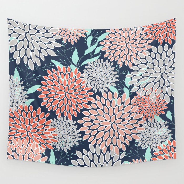 Coral tapestry outlet