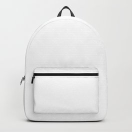 White Minimalist  Backpack | Popular, Blank, Trending, Abstract, Pop Art, Pattern, Digital, Graphicdesign, Bestseller, Simple 