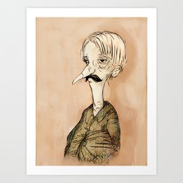 Hardened Criminals In Pajamas: Timmy "The Touc" Art Print