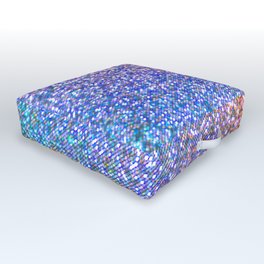 Purple Ombre Glitter Outdoor Floor Cushion | Glitterpurple, Photo, Sparkles, Ombre, Turquoise, Girlyart, Purpleart, Glittering, Glitterart, Fairy 