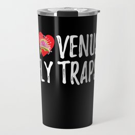 I Love Venus Flytrap Carnivorous Bite Me Travel Mug
