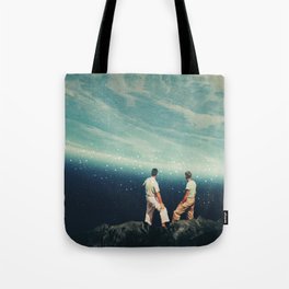 The Earth was crying and We were there Tote Bag