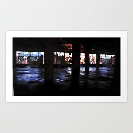 Reflecting Art Print