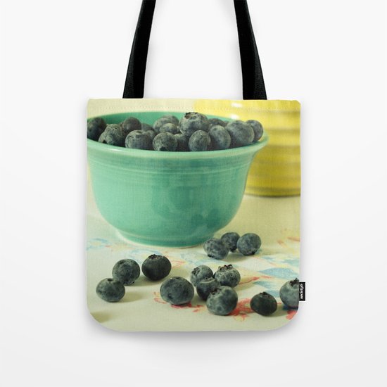 Blueberries Tote Bag