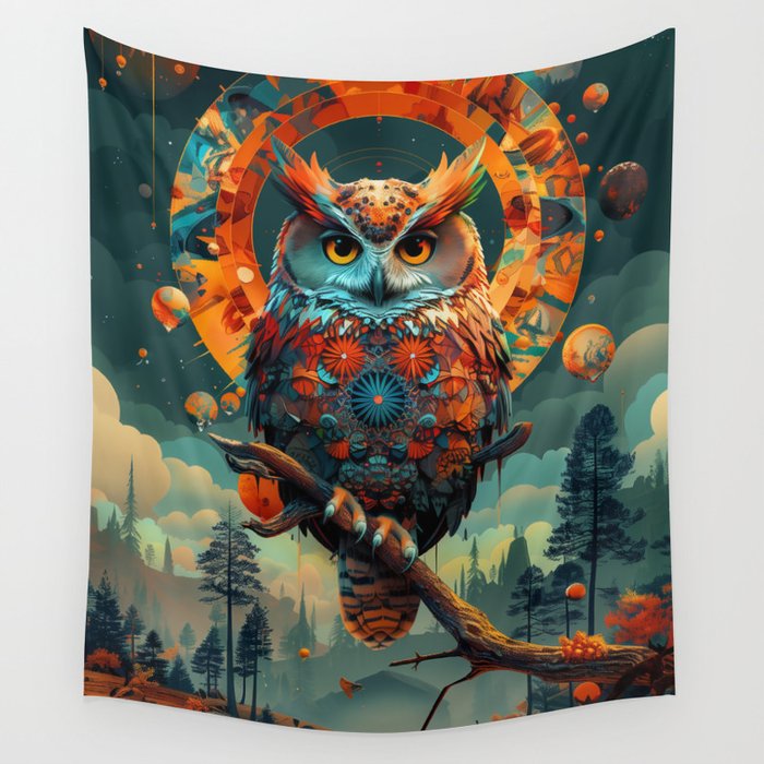 Dream Owl Wall Tapestry