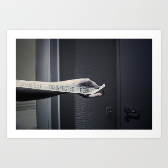 disinfected Art Print