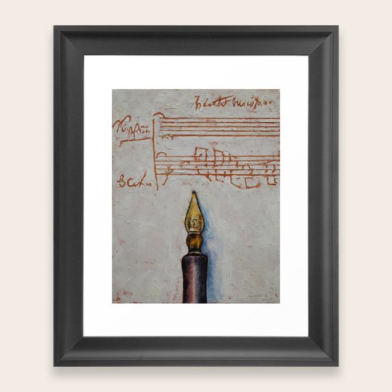 Music Framed Art Print