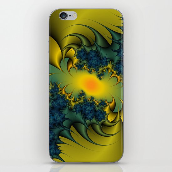 Blue Thistle iPhone & iPod Skin