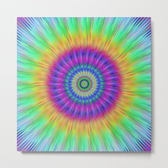 Colorful explosion Metal Print