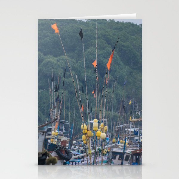Fishing boats Sri Lanka Stationery Cards