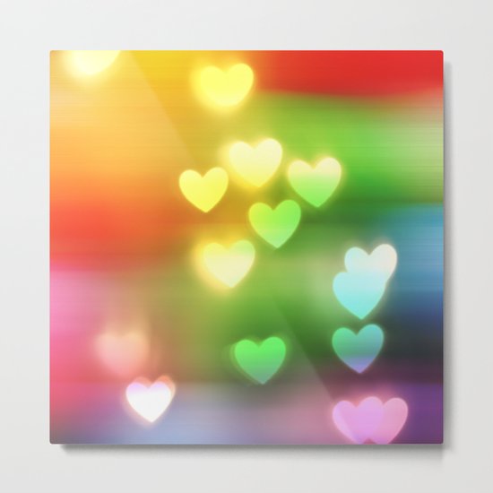 Love in Motion Metal Print