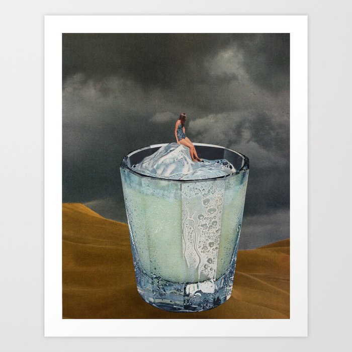 DRINK by Beth Hoeckel Art Print