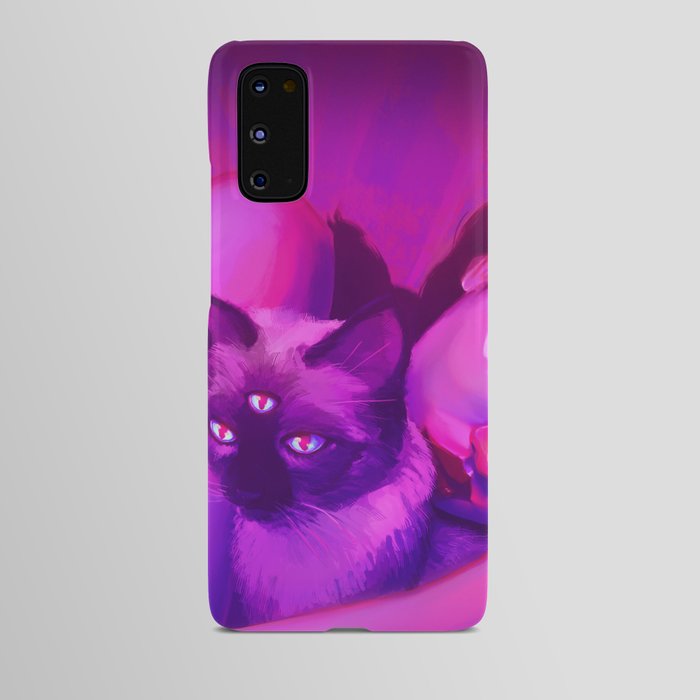 PsyCat 2 (remake of 2015 drawing) Android Case