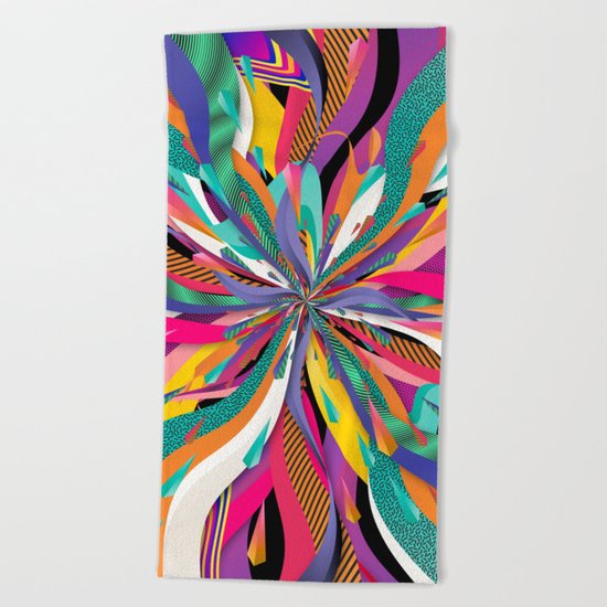 Pop Tunnel Beach Towel