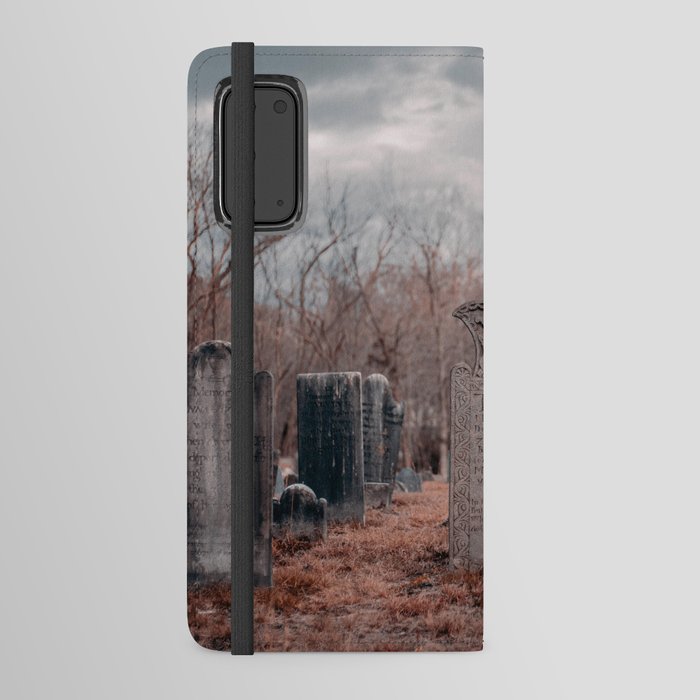 Old Plain Cemetery, North Stonington, CT Android Wallet Case