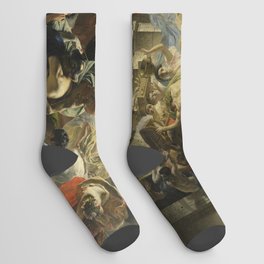 Karl Brullov The Last Day of Pompeii Socks