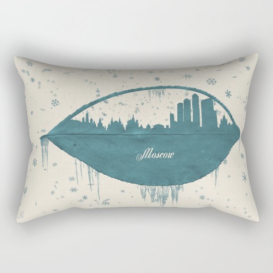 Frozen Moscow Rectangular Pillow
