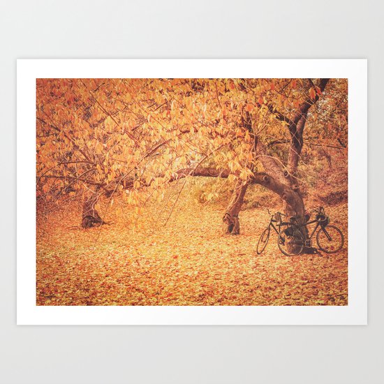 Autumn - New York City Art Print