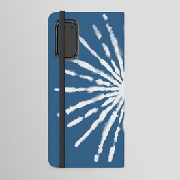 Blue Ordinary Thing Shibori Art Android Wallet Case