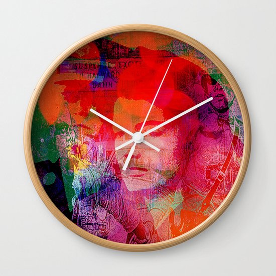 Slice of America Wall Clock