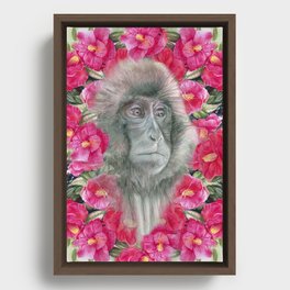  Monkey‘‘s Garden  Framed Canvas