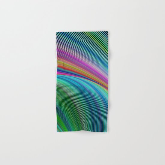 Colorful distortion Hand & Bath Towel