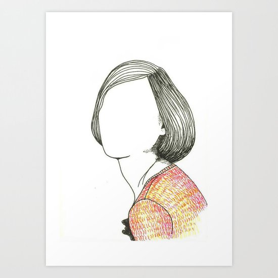r. Art Print