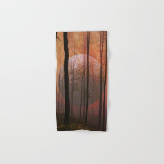 Not From Here, Surreal Forest Hand & Bath Towel