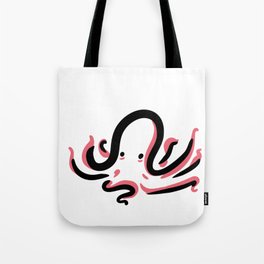 Squiggle Octopus Tote Bag