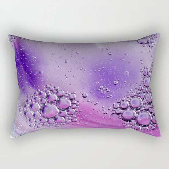 Oil Bubbles Rectangular Pillow