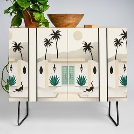 Palm Springs Home – Mint & Cream Credenza