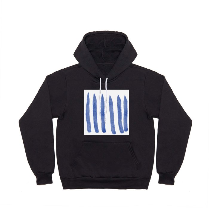 Watercolor Vertical Lines With White 46 Hoody