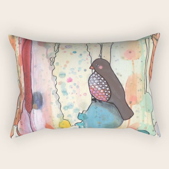 se laisser porter Rectangular Pillow