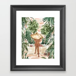 Vacation Mode Framed Art Print