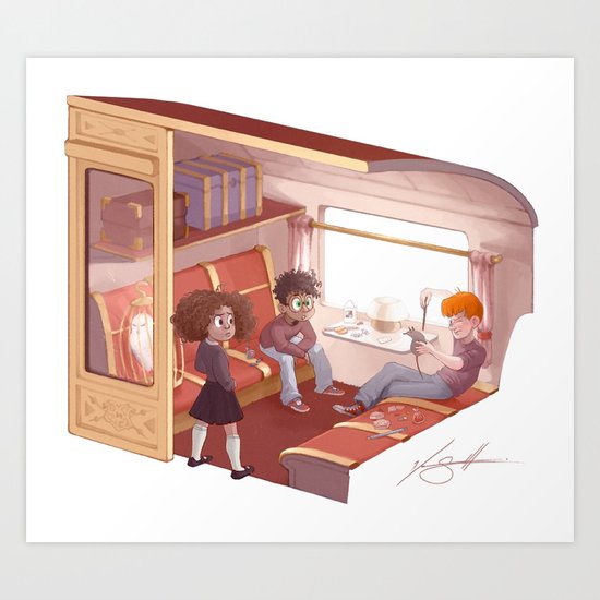Hogwarts Express Art Print