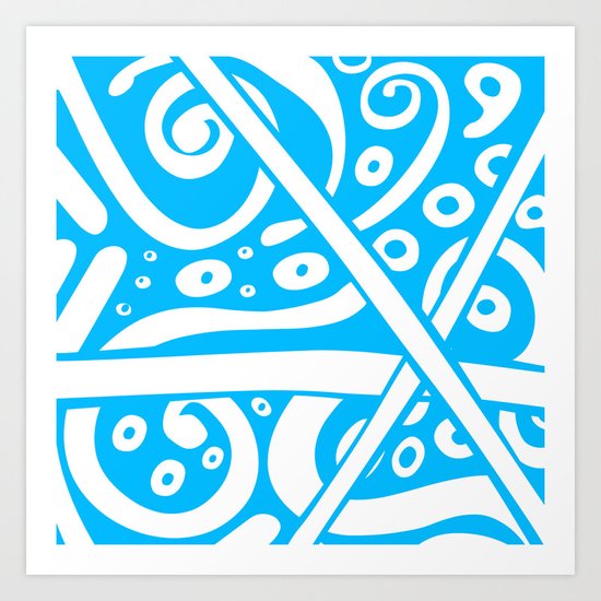 Crossroads Blues Art Print