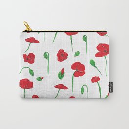 Poppies Carry-All Pouch
