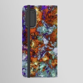 Stones sea and foam Android Wallet Case