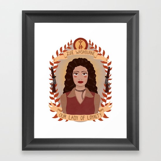 Zoë Washburne Framed Art Print
