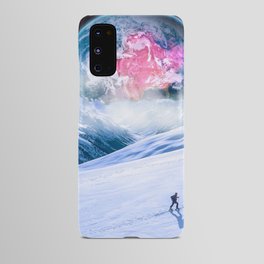 Skiing in Space Android Case