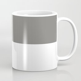 Gray & White Coffee Mug