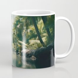 River Through A Tropical Jungle Coffee Mug