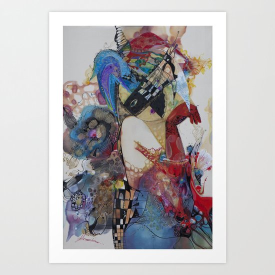 Arlekino Art Print