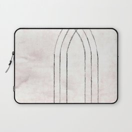 Abstract landscape and rainbows Laptop Sleeve