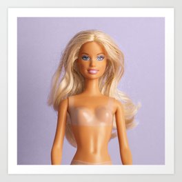 barbie doll artwork