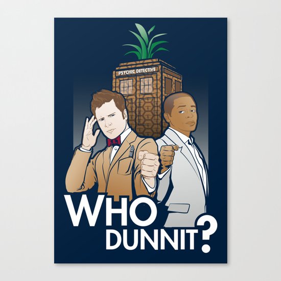 Who Dunnit? Canvas Print