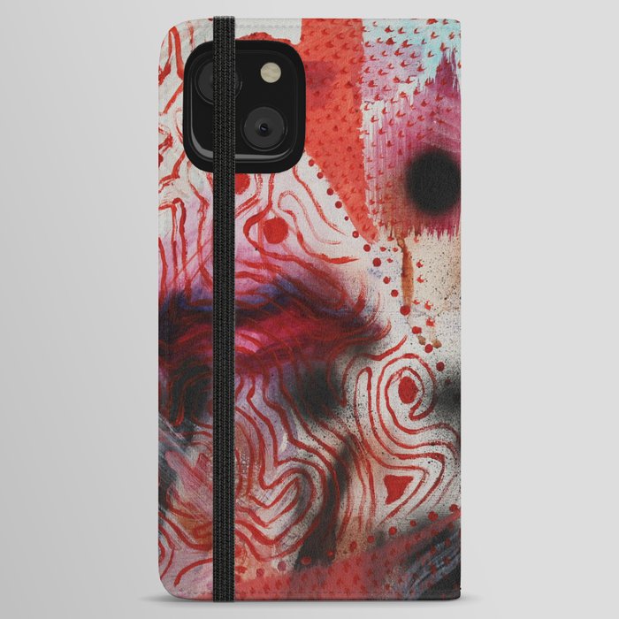 Retrato Experimental 1 iPhone Wallet Case